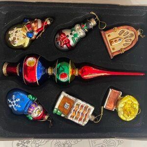 Vintage Thomas Pacconi museum series ornament set